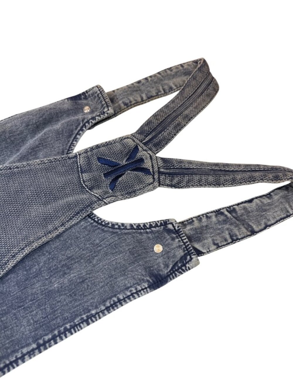 NWT OnePiece Legacy Womens Overalls Indigo Blue Size S Cotton/Polyester (G828) - Picture 11 of 14